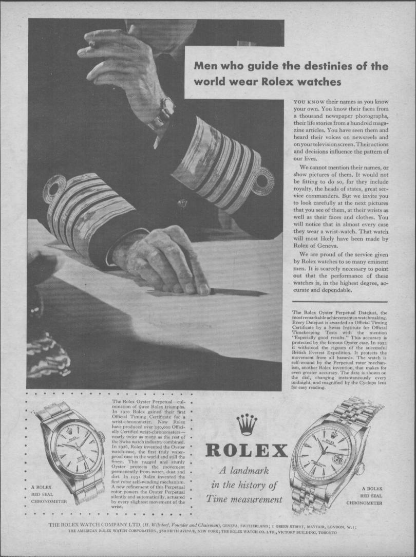 "Men who guide..." Ad Campaign